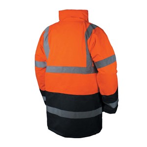 KURTKA ROB. OSTRZ. BLIZAR pomarańczowa hi-viz L