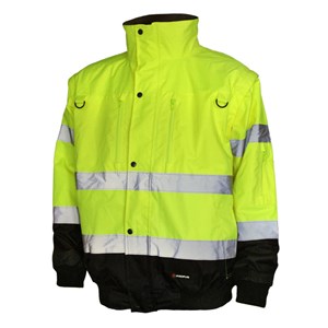 KURTKA ROB. OSTRZ. KARDIF SOFT żółta XXXL