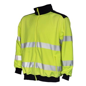 KURTKA ROB. OSTRZ. KARDIF SOFT żółta XXXL