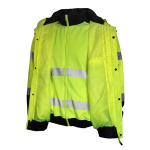 KURTKA ROB. OSTRZ. KARDIF SOFT żółta L