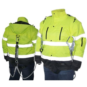 KURTKA ROBOCZA OSTRZEGAWCZA KARDIF ŻÓŁTA