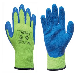 RĘKAWICE NEON ocieplane