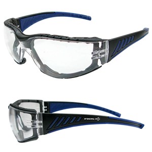 OKULARY SGI 960 FA-RX bezbarwne (ramka niebieska)